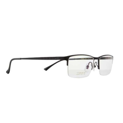 China Optical Frames For Low MOQ Half Rim Glasses Of Myopia Ultra Light Glasses To Frame Pure Titanium Glass Frame for sale