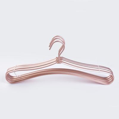 China Eco-friendly Material 13 Pieces Metal Hanger Aluminum Alloy Clip Hanger Wire Multi Function for sale