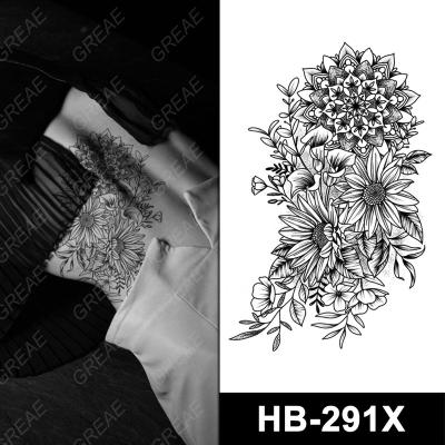 China Waterproof High Quality Non-Toxic Fashion Temporary Fake Waterproof Durable Sticker Colorful Removable Sexy Temporary Tattoo for sale