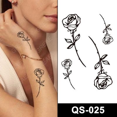 China Temporary Greae 2022 Newest Cool Designs Waterproof Non-Toxic Realistic Full Finger Ink Printing Hand Ink Temporary Tattoo for sale