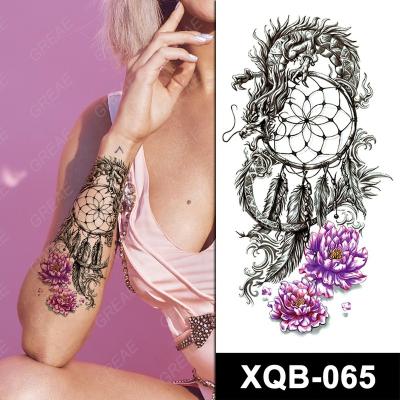 China Fashion Temporary Wholesale Beauty Colorful Tatoo Water Transfer for sale