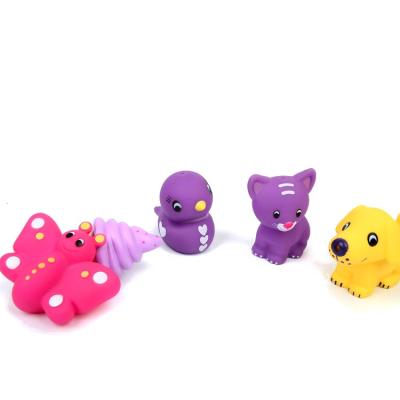 China Bath Toy Custom Hot Summer Cute Floating Animal Tub Kids Bath Toys for sale