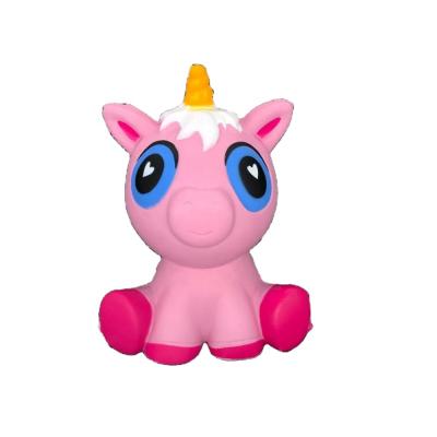 China Baby Strain Toy PU Squishy Unicorn Toys Unicorn Jumbo Squishy Slow Rising for sale