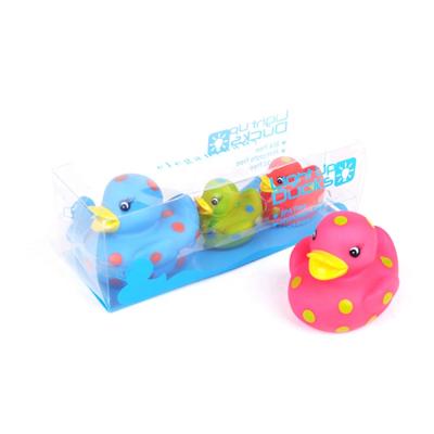 China Toy Collection Factory Outlet Wholesale Lightweight Pet Bath Toys Interactive Water Game Rubber Ducklings for sale