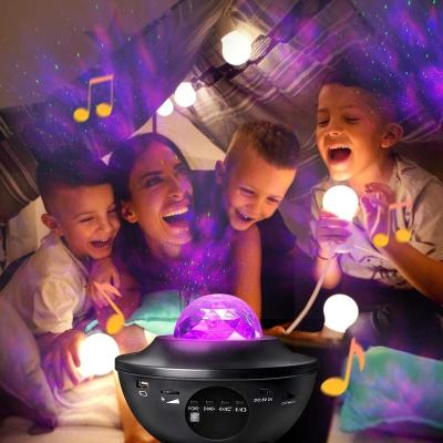 China 2020 Phone Function Dropshipping Star Projector Laser Star Night Light Surf LED Starry Night Light Music Galaxy Light Projector for sale