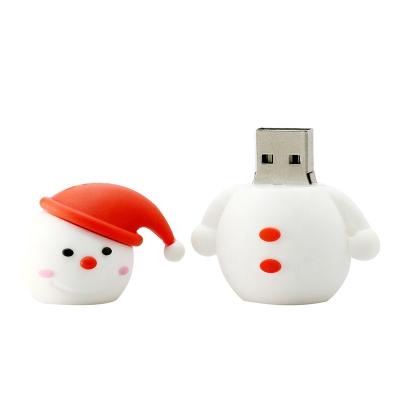 China USB 2.0 Cartoon USB Flash Drive 4GB 8GB 16GB 32GB Pen Drive Memory Stick U Disk Cute Lovely Stick Animal Snowman for sale