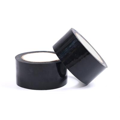 China Waterproof Strong Adhesive Bopp Tape Black Carton Sealing Transparent Jumbo Roll Opp Packing Tape With Factory Price for sale