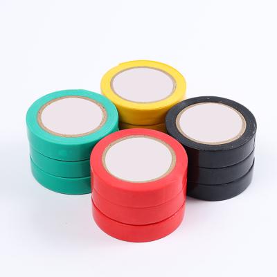 China High Quality Heat Resistant Osaka Manufacturer Flame Retardant Wire Black Adhesive Electrical Cable Log Roll PVC Insulation Tape for sale