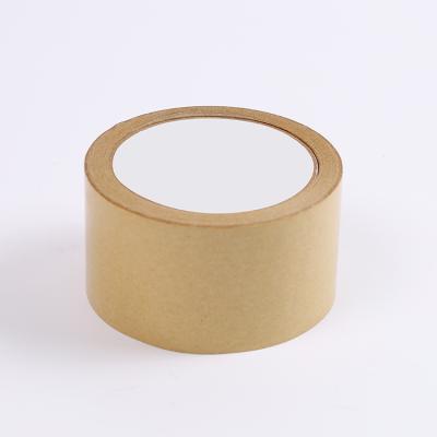 China Waterproof Packaging Tape Kraft Paper Reinforced Self Adhesive Kraft Paper Custom Paper Tape Water Activated Gummed Wrapping Paper Tape Kraft Paper for sale