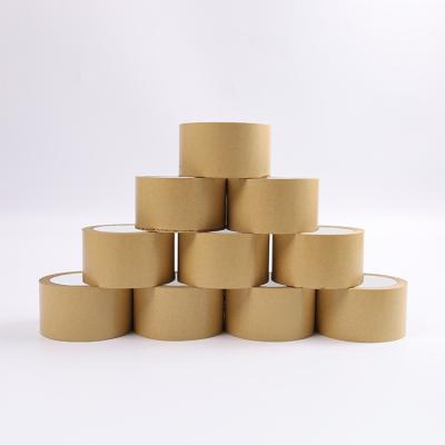 China Logo Water Activated Reinforced Kraft Waterproof Custom Paper Seal Tape Adhesive Custom Tape for sale