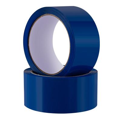 China Custom Wholesale High Quality Waterproof Adhesive Gummed Cardboard Sealing Blue Bopp Packaging Sealing Tape for sale