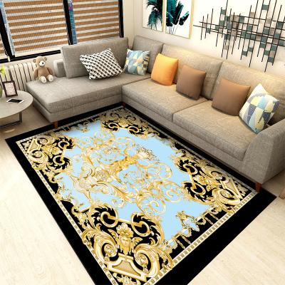 China Cloakroom Washable Nordic Carpet Living Room Mats Modern Minimalist Bedside Rectangular Non-slip Rugs and Blankets for sale