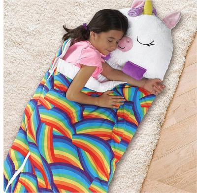 China Kid Baby Anti-Kick Breathable Cartoon Animal Shaped Pure Cotton Baby Cotton One-Piece Sleeping Bag Newborn Organic Sleeping Bag for sale