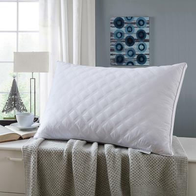 China Anti-spitting healthy and breathable 100% cotton spring ultrasonic quilting pillow for sale