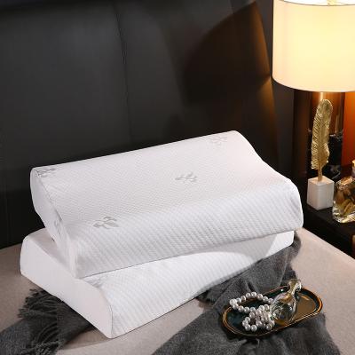 China High Quality Anti-spit Milk Neck Support Pain Relief Bed Memory Foam Pillow Latex Granule Cervical Pillow for sale