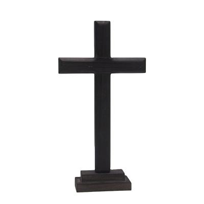 China Europe Custom Wood Crafts, Christian Pendants, Charcoal Cross for sale