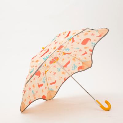 China Ok Umbrella Fashion Cartoon Colorful Printing High Quality Design Printing Children Kids Windproof Umbrella for sale