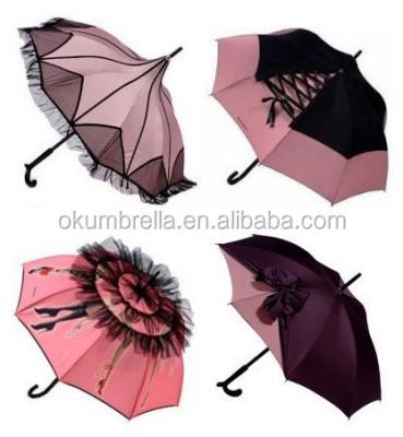 China 190T Mini Pongee Umbrella Okay Super Umbrella Decorative Doll Umbrella for sale