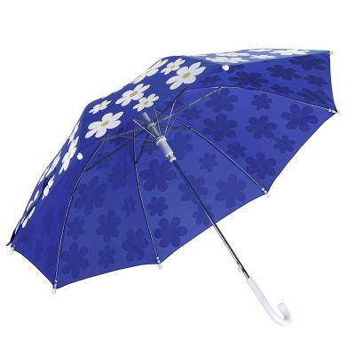 China Kids Approve Umbrella Promotions Magic Pattern Printed Customized Kids Silkscreen Color Changing Kids Umbrella for sale