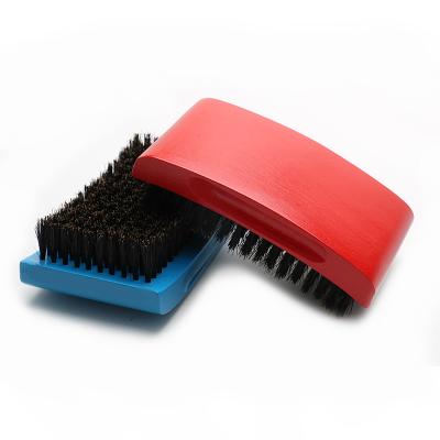 China Nondiposable Private Label 2020 New Design Curved Wave Brush 360 Wave Brush for sale