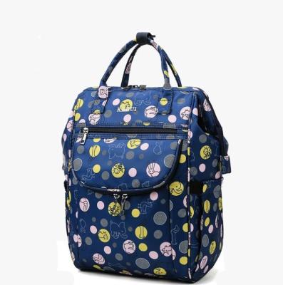 China Hot New Selling Water Resistant Mom Diaper Bag Waterproof Diaper Backpack for sale