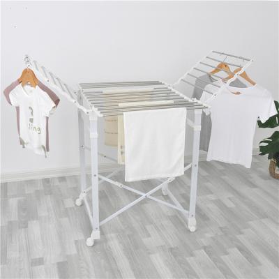 China Square-tube Folding Folding Lift Laundry Drying Rack For Home Use for sale