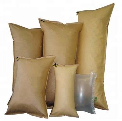 China Container Recycle Brown Kraft Paper Airbags Airbags Inflatable Brown Kraft Container Gap Dunnage Bag for sale