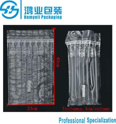 China PE/PA packing air cushion for toner cartridge, air filling packing material for sale