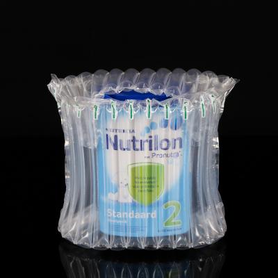 China Shock Resistance Inflatable Wrap Air Cushion Box Packaging For Milk Powder Shipping Box for sale