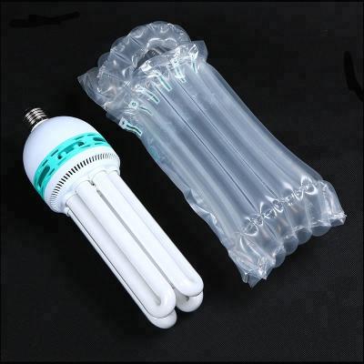 China Impact Resistance Air Bubble Plastic Wrapping For LED Lamp Inflatable Protective Air Cushion Wrapping Materials for sale