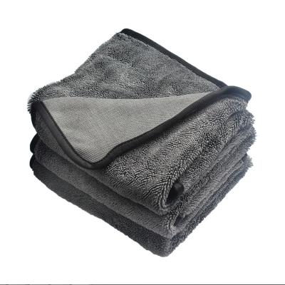 China QUICK DRY Microfiber Towels Absorption Microfiber Towels Car Wash Detailing Twist Loop Drying Towel for sale