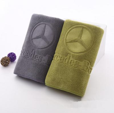 China Custom Detailing Logo Microfiber Car Drying Towel Microfiber Car Wash Towel Super Absorbent Child Safe Towel for sale