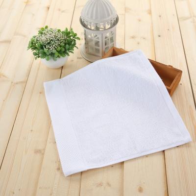 China Wholesale Cheap Compressed White Egyptian 100% Cotton Bath White Hand Towel for sale