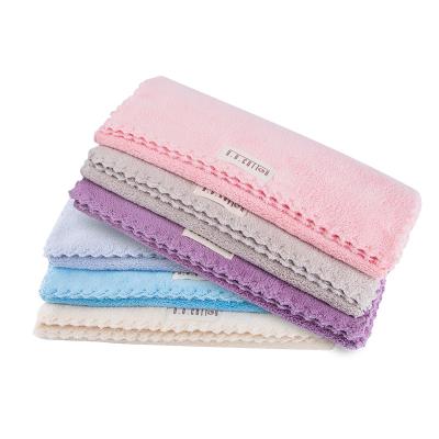 China Microfiber Coral Fleece Baby Washcloths Extra Child Safe Absorbent and Soft Baby Towel for Newborns, Infants and Toddlers for sale