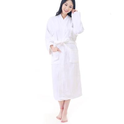 China Hotel Home Wholesale Breathable High Quality 100% Terry Velvet Cotton Bathrobe for sale