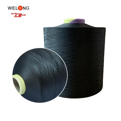 China Viable back polyester yarns of hilo DTY 300 96 nim DDB knitting fabric for sale