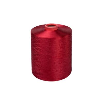 China Viable dope dyed 75 denier dty polyester yarns for sale