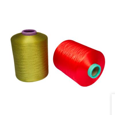 China 100% SD Sustainable Dope Dyed 100/36 dty Polyester Yarn for sale