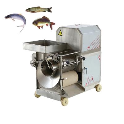 China Fish blindfold fish ball/fish bone factory price fish chopper removing machine/fish flesh bone separator crusher for sale