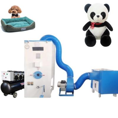 China hot selling cotton waste fiber pillow filling machine toy cushion cotton feather pillow/pet protection toy/teddy bear teddy stuffing machine for sale for sale