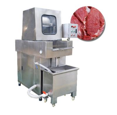 China commercial high speed low energy salt water injection for fish and chicken, saline injection machine for chicken for sale