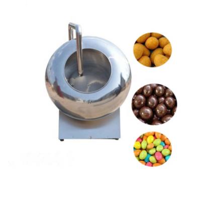 China CANDY 300mm 400mm 600mm sugar coating pan/chocolate enrobing machine/caramelized nuts machine for sale