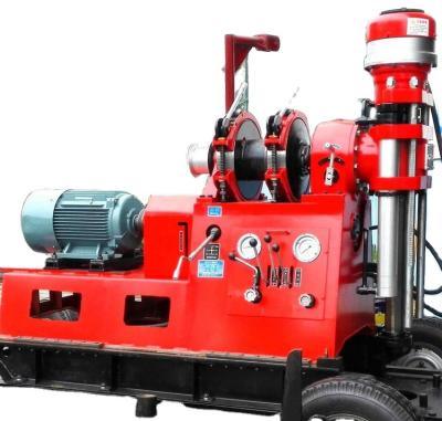 China Flat Water Well Core / Hydraulic Exploration Water Well Drilling Rig / Petroleum and Electric Power Drilling for sale