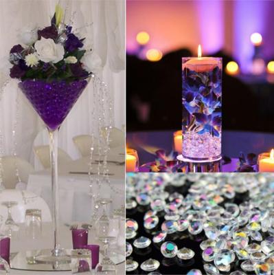 China Wedding/Party New 2000Pcs 3mm Diamond Scatters Table Scatters Wedding Decoration Clear Acrylic Bead Decorations Event Party Supplies Hot for sale