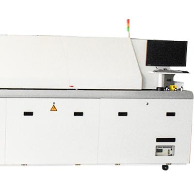 China SMT PCB Assembly Production Line Automatically Controlled By Kt8 PCB Size Zones Led Production Reflow Oven for sale