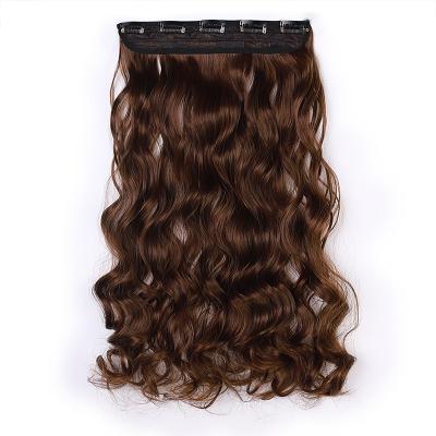 China U-tip hair (WJJ-01- 2-30#. ) body wave wigs cut 5 pieces set weave synthetic hair extension wigs for sale