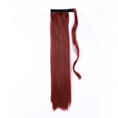 China Synthetic Straight U-tip Hair Ponytail Hair Extension Wigs Braid Ponytail Hair for sale