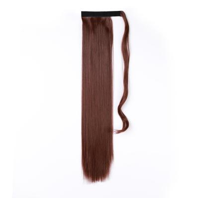 China U-tip Hair Ponytail Hair Extension Synthetic Straight Wigs Ponytail Hair Extensions Long for sale