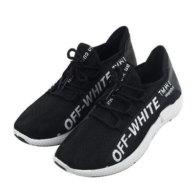 China Fashion Trend Fashion New Design Fly Knitted Mesh Sports Shoe For Men's Casual Walking Shoe for sale