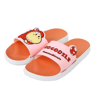 China New Design Anti-slippery Cartoon Crocodile Female Soft Unique Indoor Outdoor Beach Style Slippers For Women Slippers for sale